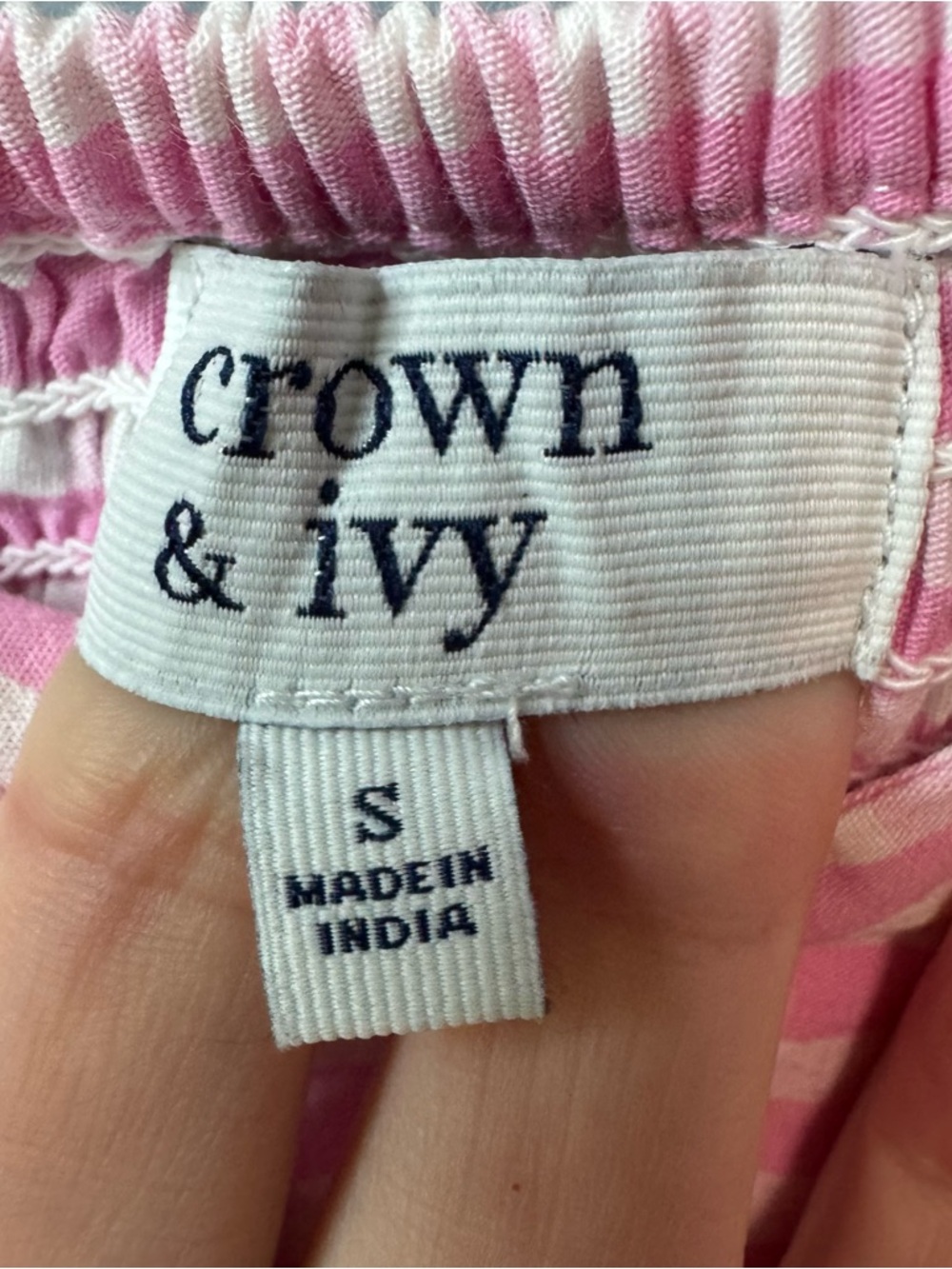 Crown & Ivy Multi-Color Gingham Tiered Maxi Dress EUC Women’s Small - Picture 3 of 12